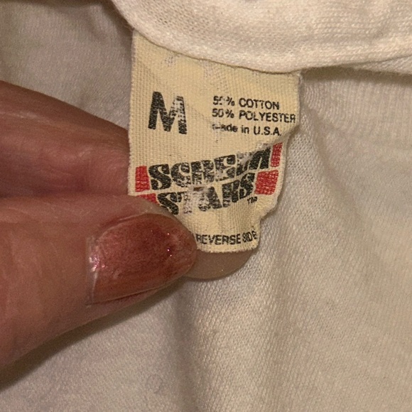 Vintage 1984 Michael Jackson beat it shirt screen stars medium & SEALED POSTER - Picture 4 of 8